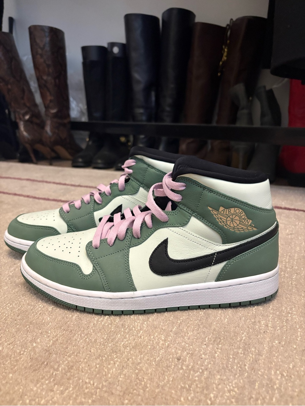 Air Jordan 1 Mid SE 'Dutch Green' Size US 11 W